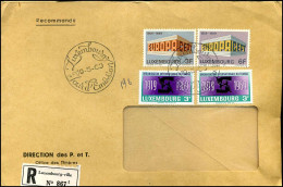 Registered Cover - "Direction Des P. Et T." - Lettres & Documents