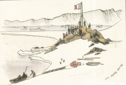 TERRE-ADELIE TAAF AQUARELLE L-M BAYLE - TAAF : French Southern And Antarctic Lands