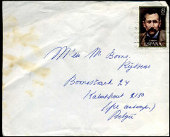 Cover To Kalmthout, Belgium - Cartas & Documentos