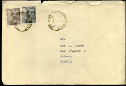 Cover To Antwerp - Storia Postale