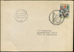 Cover To Amsterdam - Nationale Postzegeltentoonstelling Amsterphila - Cartas & Documentos