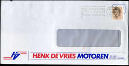 Cover - 'Henk De Vries Motoren, Lelystad' - Storia Postale