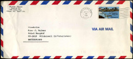 Cover To Wilderswil, Switzerland - 3c. 1961-... Cartas & Documentos