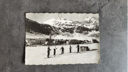 ED YVON CARTE POSTALE CP MONTGENÈVRE VILLAGE SKIEURS CHAMPS DE NEIGE ANNEES 50 BE - Sports D'hiver