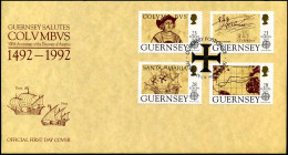 Guernsey - FDC - Europa 1992 - Columbus - 1992