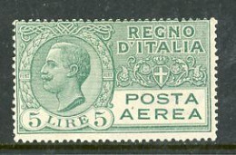 -Italy-1926-"Emanuele III" MH. (*) - Luchtpost