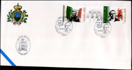 San Marino - FDC 2012 - Filippo Turati - Giacomo Matteotti - FDC