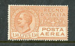 -Italy-1926-"Emanuele III" MH. (*) - Correo Aéreo