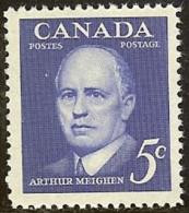 CANADA, 1961, Mint Never Hinged Stamp(s), Arthus Meighen,  Michel 340, M5492 - Nuovi