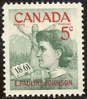 CANADA, 1961, Mint   Hinged Stamp(s), Pauline Johnson,  Michel 339, M5490 - Ungebraucht