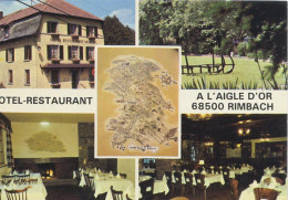 68274 02 01#1+14 - RIMBACH PRES GUEBWILLER - HÔTEL RESTAURANT "A L'AIGLE D'OR" - Guebwiller