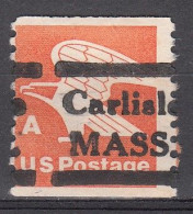 USA LOCAL Precancel/Vorausentwertung/Preo From MASSACHUSSETTS - Carlisle - Type L-1 R- NICE DENOM - Préoblitérés