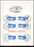 1969 - R.T.T. Regie Van Telegraaf En Telefonie - Cartes Souvenir – Emissions Communes [HK]