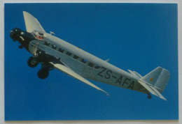 AVION JUNKERS JU 52/3 M - SAA SAL / South African Airways - Sud Afrikaanse Lugdiens - Avion En Vol Dans Le Ciel - 1946-....: Moderne