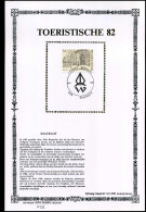 2056 - Toeristische 82 - Stavelot - Zijde/soie Sony Stamps - Cartes Souvenir – Emissions Communes [HK]