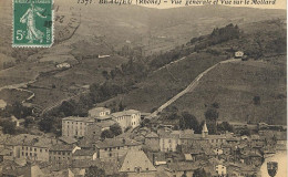 1-69018 01 01 - BEAUJEU - VUE GENERALE ET VUE SUR LE MOLLARD - Beaujeu