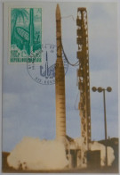 ESPACE / FUSEE DIAMANT B - Base De KOUROU (Guyane) - 10 Mars 1970 - Carte Philatélique Avec Timbre Et Cachet 1e Jour - Astronomia