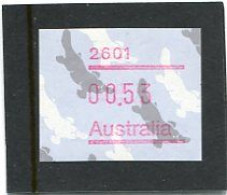 AUSTRALIA - 1987   53c  FRAMA  PLATYPUS  POSTCODE  2601 (CANBERRA)  MINT NH - Vignette [ATM]