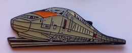 N231 Pin's SNCF TGV  Gris CAPOT ORANGE Achat Immédiat - TGV