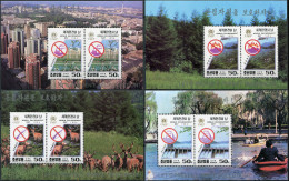 NORTH KOREA - 1994 - SET OF 4 S/SHEETS MNH ** - World Environment Day - Korea, North