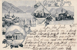 Gruss Aus Spiez 1896 - Spiez