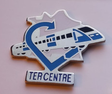 N216 Pin's SNCF TGV Carte De France TER CENTRE Achat Immédiat - TGV