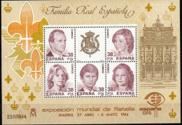 ESPAGNE 1984 ** - Blocks & Sheetlets & Panes