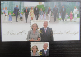 3921 En BL170 'Gouden Huwelijk'  - Face Value: 8,58 Euro - Postfris ** - Unused Stamps
