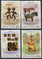 NORTH KOREA - 2020 - SET OF 4 STAMPS MNH ** - Ancient Artifacts - Corée Du Nord