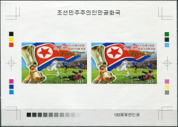 NORTH KOREA - 2015 - PROOF MNH ** - Women's East Asian Football Championship - Corée Du Nord