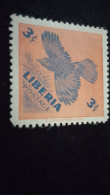 LİBERYA--1947   3  C      DAMGASIZ   UÇAK - Liberia