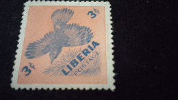 LİBERYA--1947   3  C      DAMGASIZ   UÇAK - Liberia