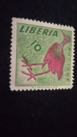 LİBERYA--1947   10  C      DAMGASIZ   UÇAK - Liberia