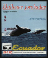 Ecuador 2000 - Mi-Nr. Block 155 ** - MNH - Wale / Whales - Equateur