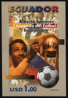 Ecuador 2000 - Mi-Nr. Block 156 ** - MNH - Fußball / Soccer - Equateur