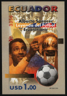 Ecuador 2000 - Mi-Nr. Block 156 ** - MNH - Fußball / Soccer - Ecuador