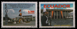 Delcampe - Ecuador 1999 - Mi-Nr. 2414-2415 ** - MNH - Militärschule - Ecuador