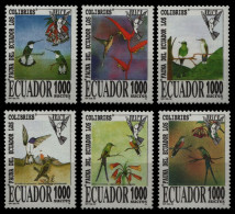 Ecuador 1995 - Mi-Nr. 2309-2314 ** - MNH - Vögel / Birds - Equateur