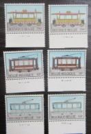 2079/81 'Tram En Trolleybus' - Postfris ** - Volledige Set Plaatnummers - 1981-1990