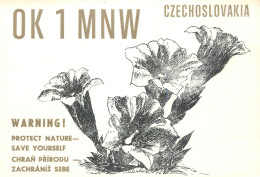 Radio Amateur QSL Post Card Y03CD OK1MNW  Czechoslovakia - Radio Amateur