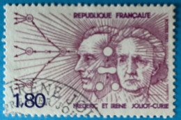 France 1982  : Hommage à Frédéric Et Irène Joliot-Curie, Physiciens N° 2218 Oblitéré - Used Stamps