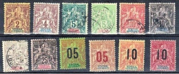 Senegal Type Groupe YT 9/12 N* Ob, 15 Ob, 21/23 Ob, 48/51 N** Cote 42.50 - Altri & Non Classificati