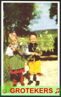 DALARNA Province Children In Their National Dress / Barn I Nationaldräkt - Suède