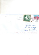 France Lettre 2024 2 Timbres - Briefe U. Dokumente