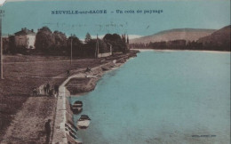 94244 - Frankreich - Neuville-sur-Saone - Un Coin De Paysage - 1932 - Neuville Sur Saone
