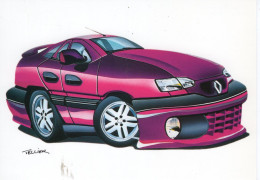 ''Bordeau Missillésimé'' - Automotive Renault Caricature By Artiste Tellier -  CPM - PKW