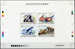 NORTH KOREA - 2010 -  PROOF MNH ** IMPERFORATED - Animals - Corée Du Nord