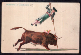 España - Toros - Corridas - Salto De La Garrocha - Stierkampf