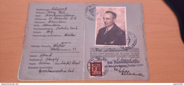 PERSONALAUSWEIS CARTE IDENTITÉ (allemagne) 21 Août 1948 Né 29 Novembre 1898 - Ohne Zuordnung