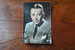 Photo Carte Postale CPA Photographie Ancienne Colorisée Editions PI George Raft Warner Bros - Artistas